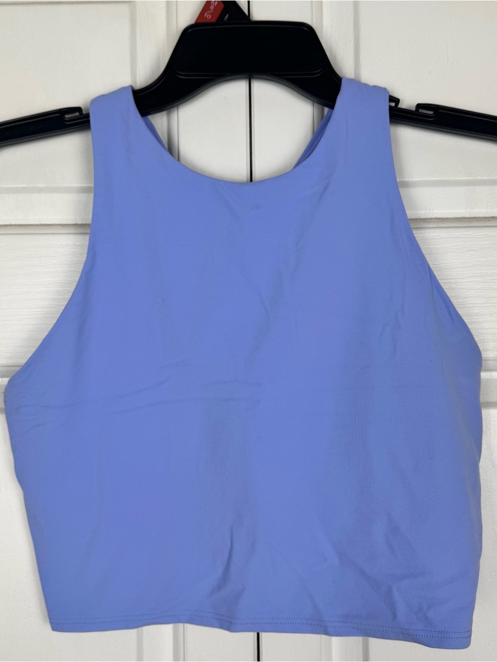 Athleta Periwinkle High-Neck Cropped Tank